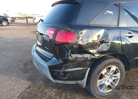 2007 Acura Mdx Technology Package из США, поврежденный, VIN 2HNYD28437H501460